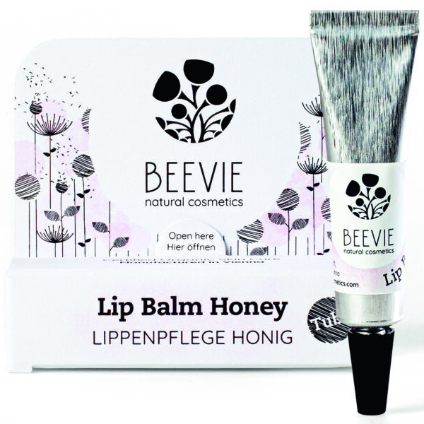 BEEVIE Lippenpflege Tube und Schachtel